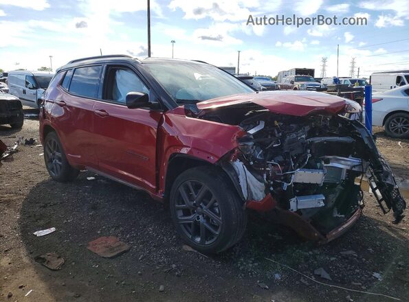 3C4NJDCN3RT145602 2024 JEEP COMPASS Красный Передняя правая четверть