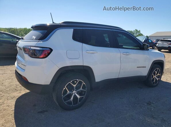 3C4NJDCN3RT163744 2024 JEEP COMPASS White Задня права чверть