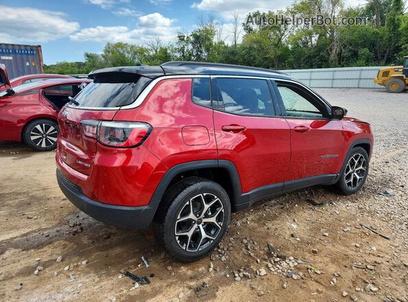 3C4NJDCN3ST509183 2025 JEEP COMPASS Red უკანა მარჯვენა