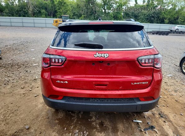 3C4NJDCN3ST509183 2025 JEEP COMPASS Red უკანა ხედი