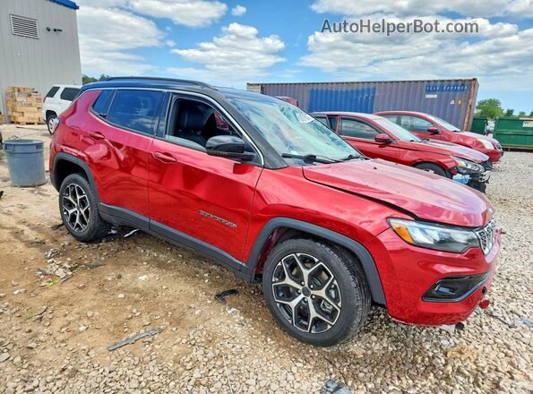 3C4NJDCN3ST509183 2025 JEEP COMPASS Red წინა მარჯვენა