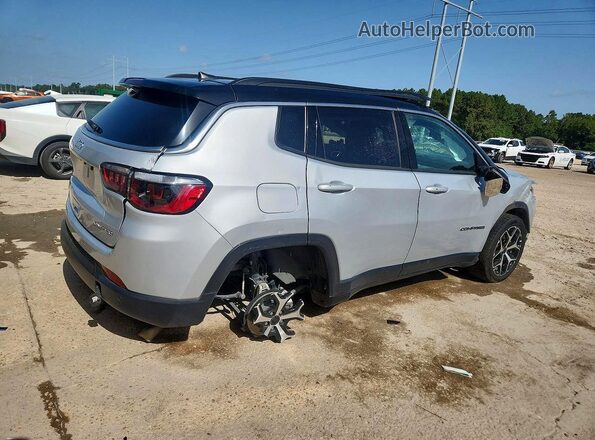3C4NJDCN3ST511323 2025 JEEP COMPASS Silver Trasero derecho