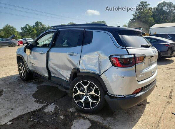 3C4NJDCN3ST511323 2025 JEEP COMPASS Silver Trasero izquierdo