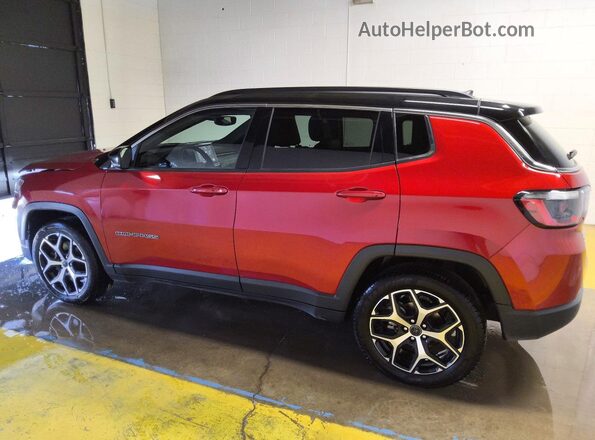 3C4NJDCN3ST511399 2025 JEEP COMPASS Red Հետևի ձախ