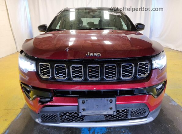 3C4NJDCN3ST511399 2025 JEEP COMPASS Red Դիմացի տեսք