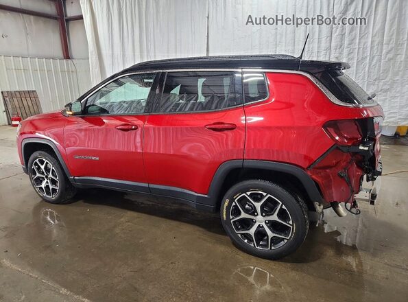 3C4NJDCN3ST619571 2025 JEEP COMPASS Red Задня ліва чверть