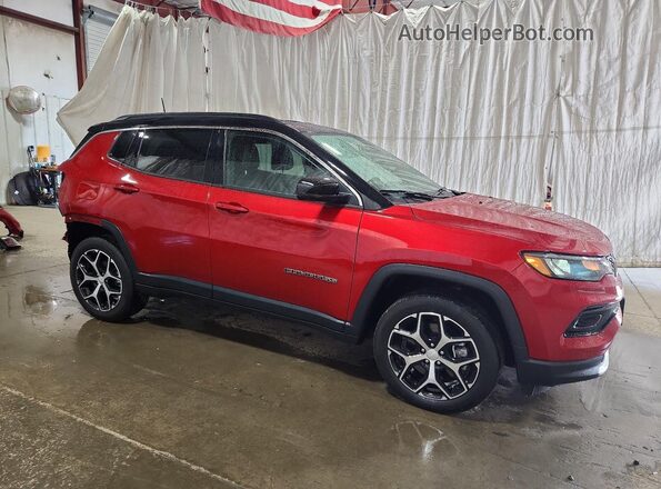 3C4NJDCN3ST619571 2025 JEEP COMPASS Red Передня права чверть