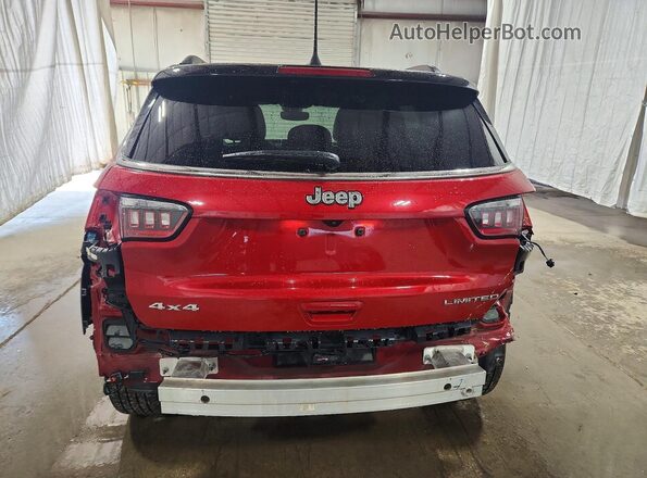 3C4NJDCN3ST619571 2025 JEEP COMPASS Red Вид ззаду
