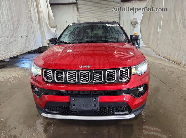 3C4NJDCN3ST619571 2025 JEEP COMPASS Red Вид спереду