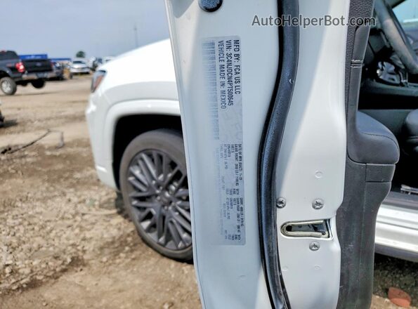 3C4NJDCN4PT500645 2023 JEEP COMPASS Белый Вид наклейки с VIN-кодом