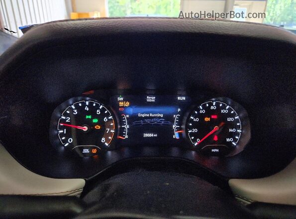 3C4NJDCN4RT147813 2024 JEEP COMPASS White Vista del cuadro de instrumentos