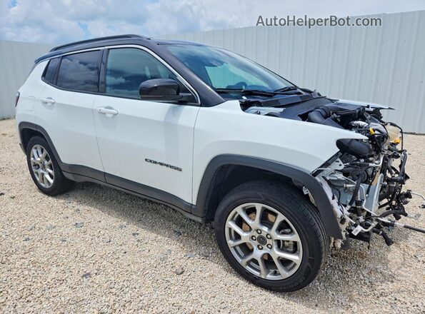 3C4NJDCN4ST513436 2025 JEEP COMPASS Белый Передняя правая четверть