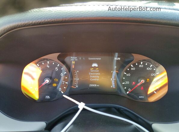 3C4NJDCN4ST545240 2025 JEEP COMPASS Black ხელსაწყოთა პანელის ხედი