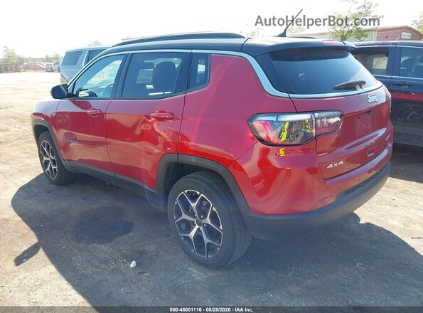 3C4NJDCN4ST545254 2025 JEEP COMPASS Red Rear left