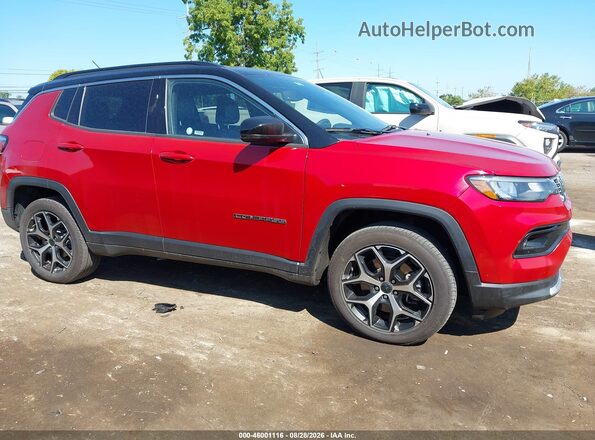 3C4NJDCN4ST545254 2025 JEEP COMPASS Red Rear interior view