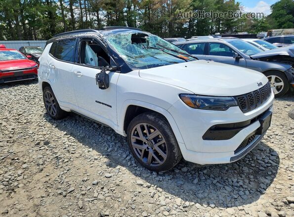 3C4NJDCN4ST569134 2025 JEEP COMPASS White Przód prawy