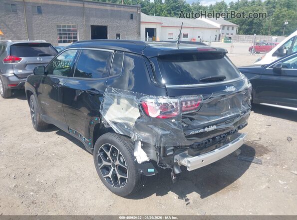 3C4NJDCN4ST585379 2025 JEEP COMPASS Black Tył lewy