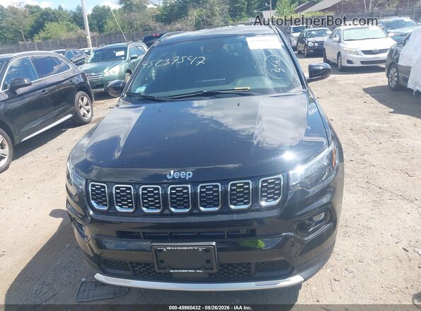 3C4NJDCN4ST585379 2025 JEEP COMPASS Black Widok zestawu wskaźników