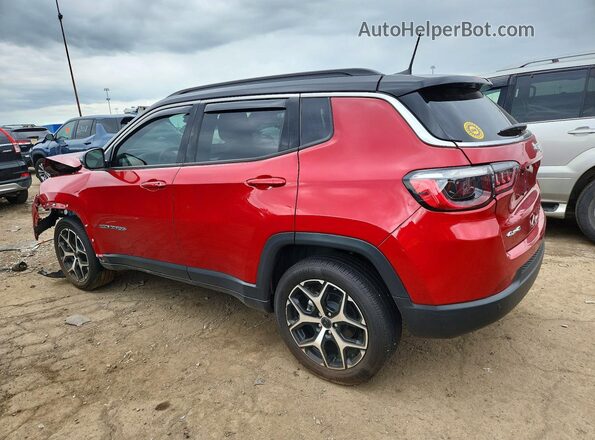 3C4NJDCN4ST586029 2025 JEEP COMPASS Красный Задняя левая четверть