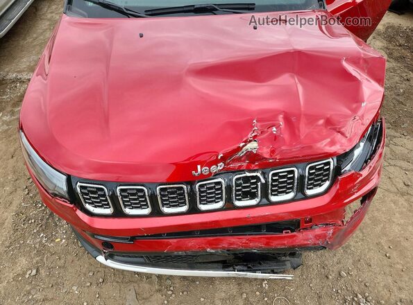 3C4NJDCN4ST586029 2025 JEEP COMPASS Красный Вид подкапотного пространства