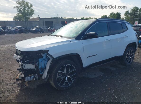 3C4NJDCN4ST594115 2025 JEEP COMPASS Белый Передняя левая четверть
