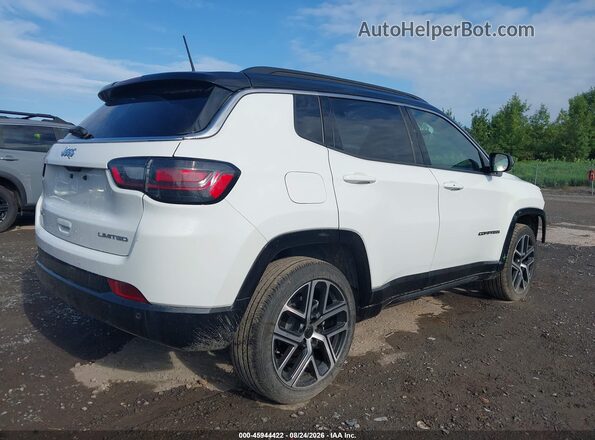 3C4NJDCN4ST594115 2025 JEEP COMPASS Белый Задняя правая четверть