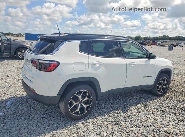 3C4NJDCN4ST598410 2025 JEEP COMPASS White Задня права чверть