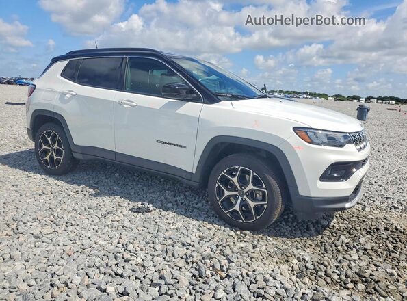 3C4NJDCN4ST598410 2025 JEEP COMPASS White Передня права чверть