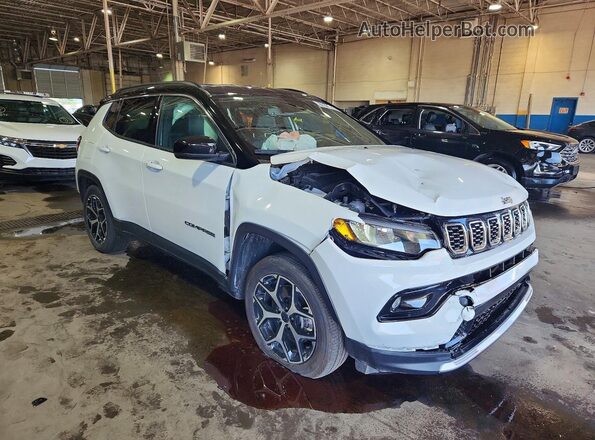 3C4NJDCN4ST621295 2025 JEEP COMPASS White Delantero derecho