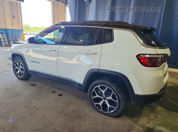 3C4NJDCN4ST621295 2025 JEEP COMPASS White Trasero izquierdo