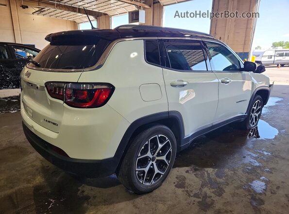 3C4NJDCN4ST621295 2025 JEEP COMPASS White Trasero derecho