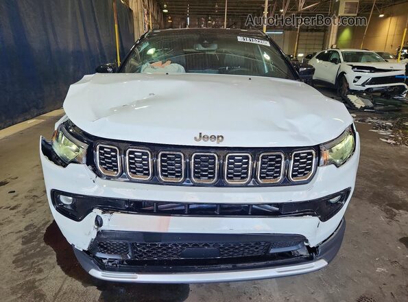 3C4NJDCN4ST621295 2025 JEEP COMPASS White Vista frontal