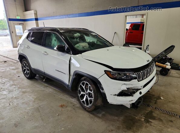 3C4NJDCN5ST581678 2025 JEEP COMPASS Белый Передняя правая четверть