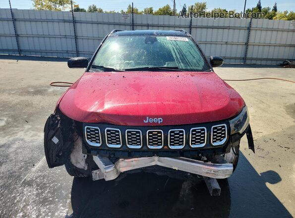 3C4NJDCN5ST600004 2025 JEEP COMPASS Красный Панорамный вид салона 360°