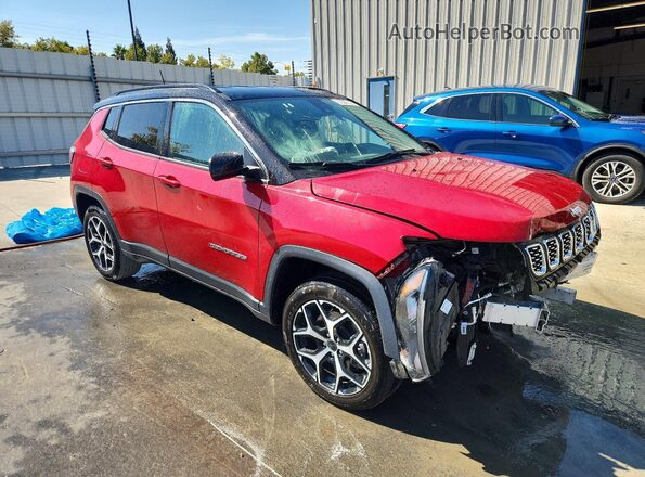 3C4NJDCN5ST600004 2025 JEEP COMPASS Красный Передняя правая четверть