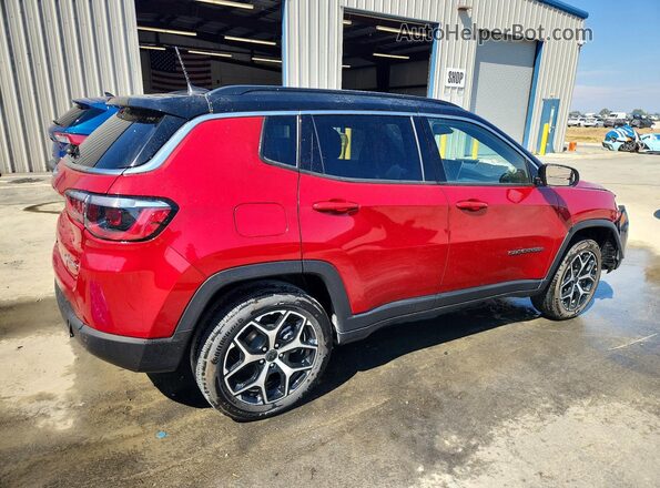 3C4NJDCN5ST600004 2025 JEEP COMPASS Красный Задняя правая четверть