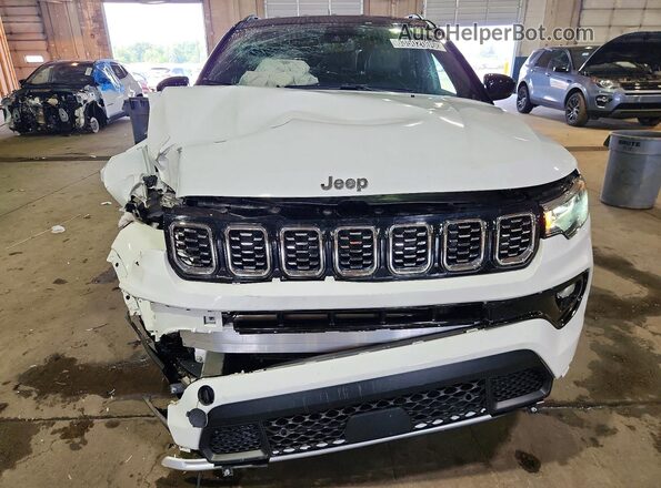 3C4NJDCN5ST621239 2025 JEEP COMPASS White Դիմացի տեսք