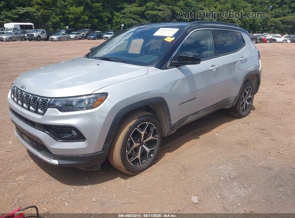3C4NJDCN5TT225636 2026 JEEP COMPASS Серебряный Передняя левая четверть