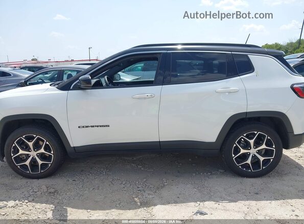 3C4NJDCN6RT134254 2024 JEEP COMPASS White Widok wnętrza 360 stopni
