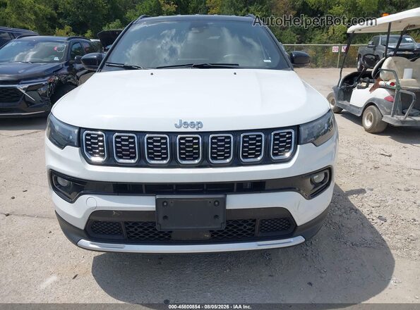 3C4NJDCN6RT134254 2024 JEEP COMPASS White Widok zestawu wskaźników