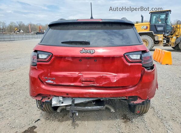 3C4NJDCN6RT173281 2024 JEEP COMPASS Red უკანა ხედი