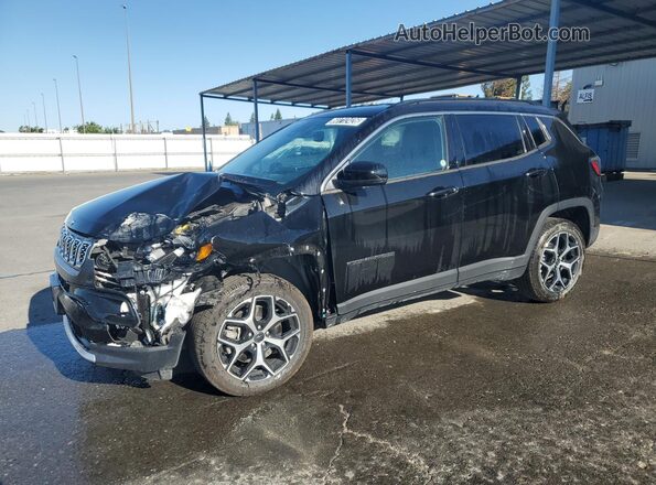 3C4NJDCN6ST590597 2025 JEEP COMPASS Black Սալոնի 360 աստիճան տեսք