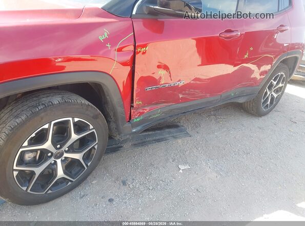 3C4NJDCN6ST624053 2025 JEEP COMPASS Red Դիմացի տեսք