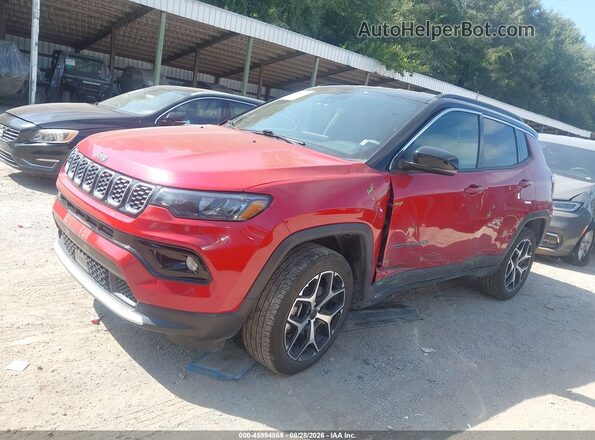 3C4NJDCN6ST624053 2025 JEEP COMPASS Red Սալոնի 360 աստիճան տեսք