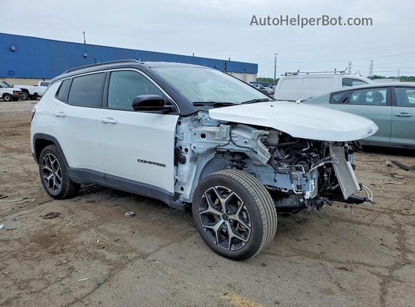 3C4NJDCN7ST528139 2025 JEEP COMPASS White წინა მარჯვენა