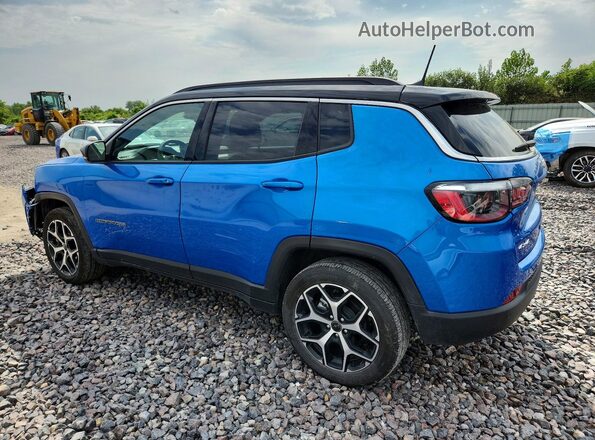 3C4NJDCN7ST601414 2025 JEEP COMPASS Blue Rear left