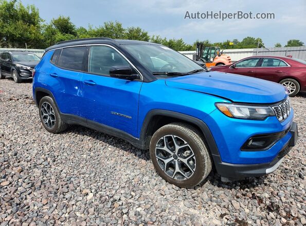 3C4NJDCN7ST601414 2025 JEEP COMPASS Blue Front right