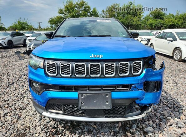 3C4NJDCN7ST601414 2025 JEEP COMPASS Blue Front view