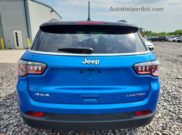 3C4NJDCN7ST601414 2025 JEEP COMPASS Blue Rear view