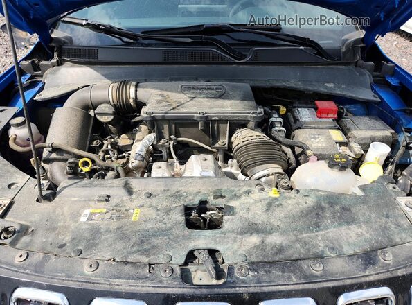 3C4NJDCN7ST601414 2025 JEEP COMPASS Blue Engine compartment view